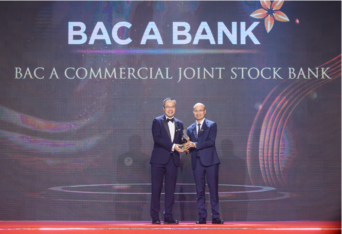 BAC A BANK giành giải “ Doanh nghiệp xuất sắc châu Á 2023”